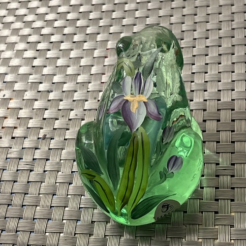 Vintage fenton signed green - vintage,