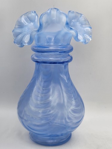 Vintage fenton blue opalescent - vintage,