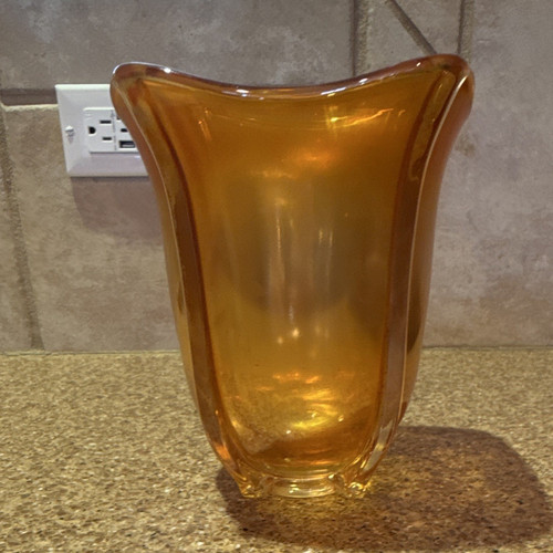 Vintage fenton amber glass - fenton,