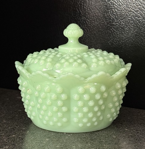 Mosser glass hobnail round - glass,